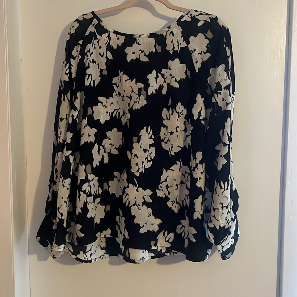 blouse, from maurice’s, size 1x, black